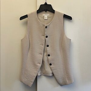 House of Harlow 1960 Cream Sleeveless Top